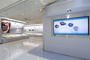 オフィスエントランス ディスプレイ